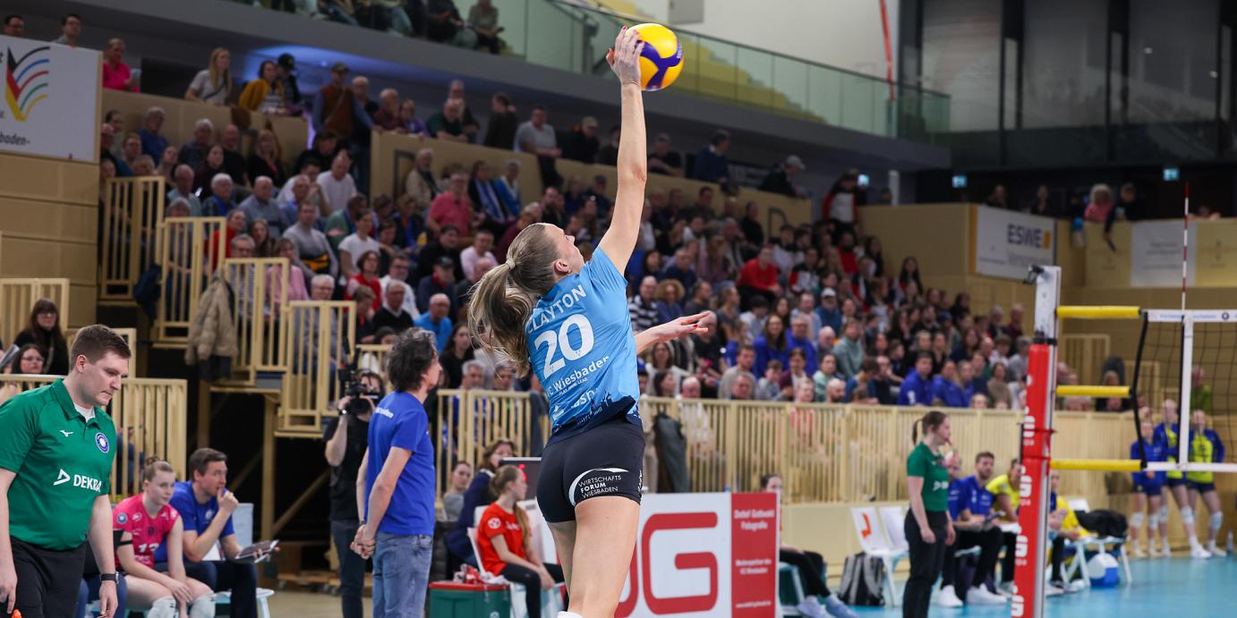 Satzgewinn gegen den Deutschen Meister