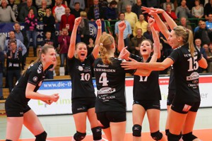 VC Viesbaden gewinnt gegen den Schweriner SC