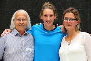 VCW-kleinMittelblockerin Jennifer Pettke beim Länderspiel in Vilsbiburg dabei-Foto Detlef Gottwald