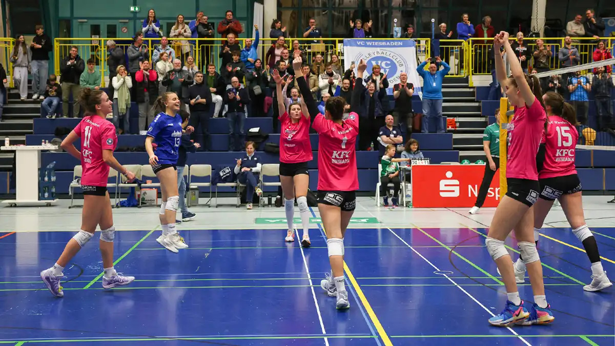 Erstes Heimspiel VC Wiesbaden II